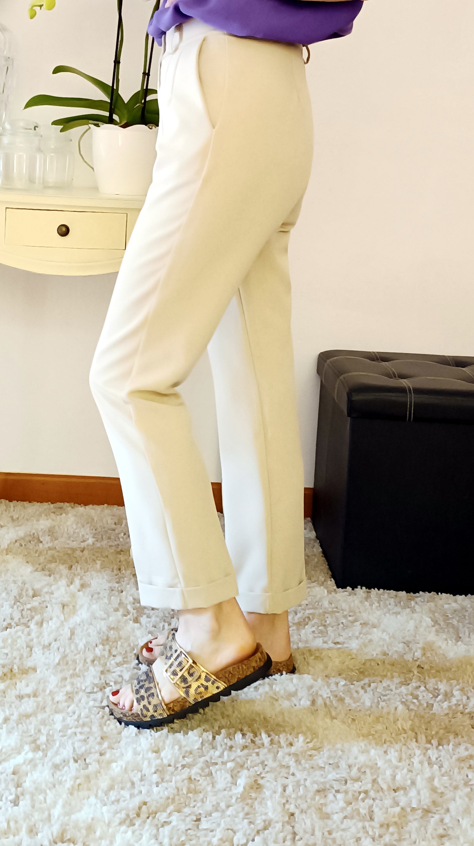 Pantalone KIWI ecrù