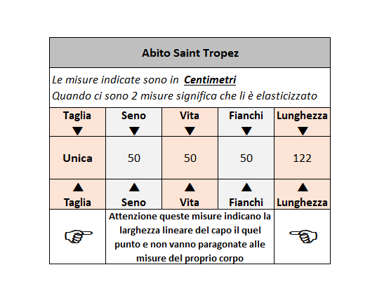 Abito SAINT TROPEZ (4 colori)