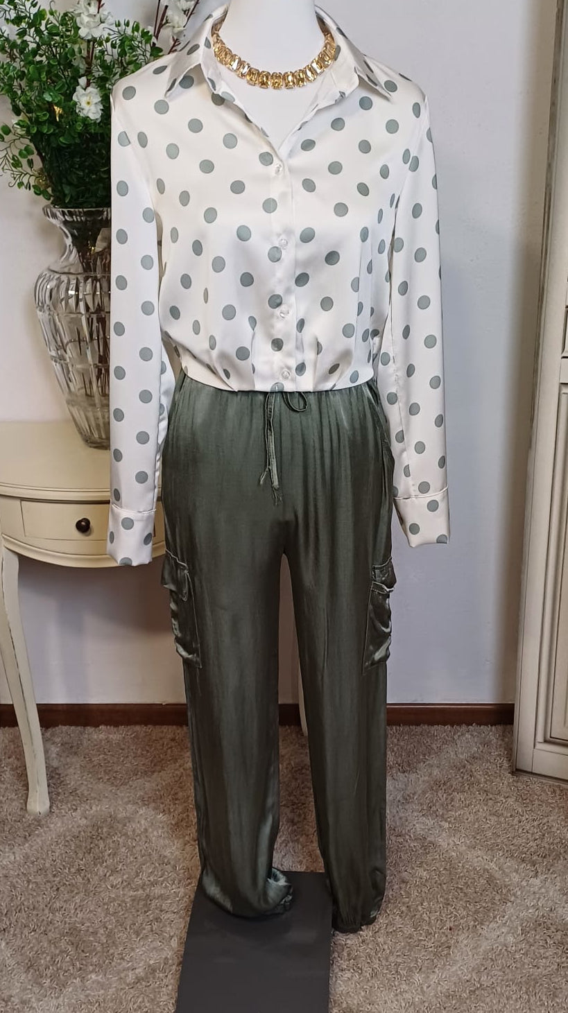 Pantalone CARGO Viscosa (2 colori)