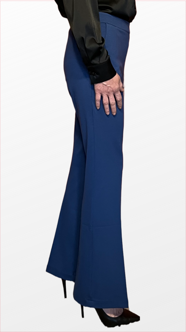 Pantalone LEILA Punto Milano Colore Jeans