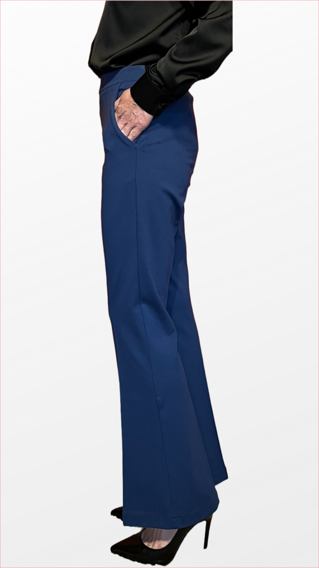 Pantalone LEILA Punto Milano Colore Jeans